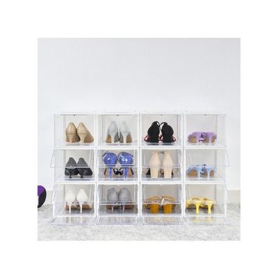 Kicks & Pumps Shoe Storage Box 35.5 x 24.5 x 20 cm Set of 3