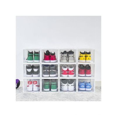 Kicks & Pumps Shoe Storage Box 35.5 x 24.5 x 20 cm Set of 3