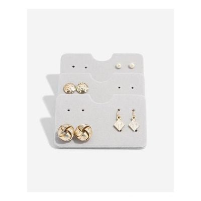 Stackers Grey Earring Display Accessory Set Of 3