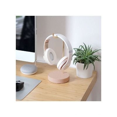 Stackers Headphone Stand-Blush & Gold