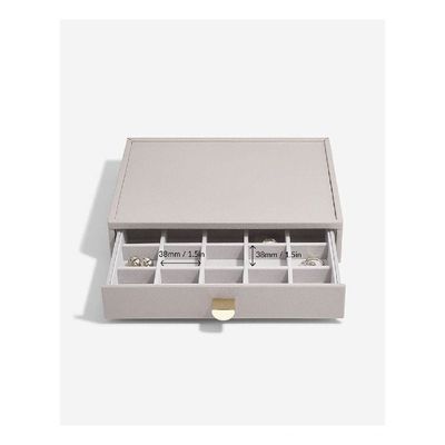 Stackers Classic Trinket Drawer-Taupe