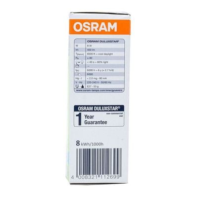 Osram ESL 3U 8W E27 Daylight LED