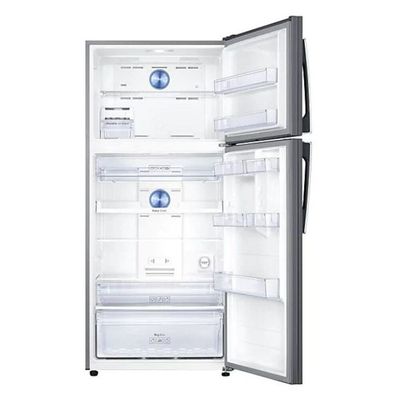 Samsung TMF Refrigerator 720 Ltrs Twin Cooling Plus Tempered Glass shelves DIT Plantium Inox NEW