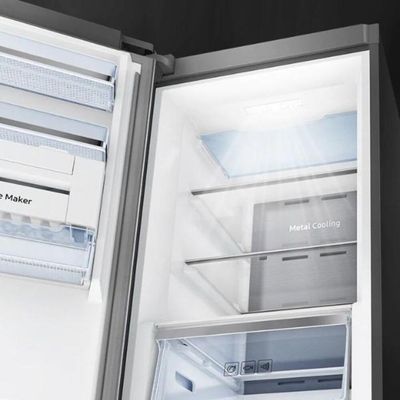 Samsung Ref Convertible Mode Slim Ice Maker Metal Cooling Power Freezer Reversible Door