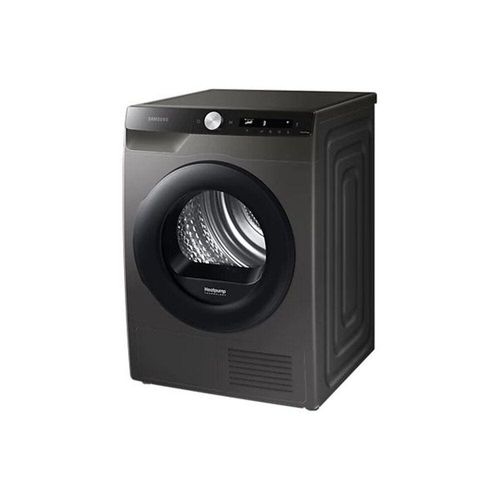 Front Loading Dryer 9Kg Heatpump dryer AI Control Inox Color black door