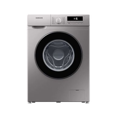 Front Loading Washing Machine 7Kg 1200RPM DIT Silver Color Black Door