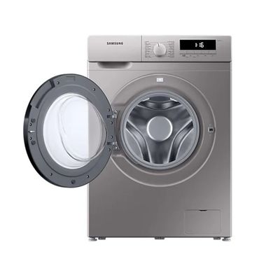 Front Loading Washing Machine 7Kg 1200RPM DIT Silver Color Black Door