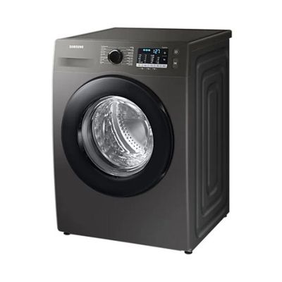 Front Loading Washer 8Kg 1400RPM Ecobubble Hygiene Steam DIT Inox Color Black Door