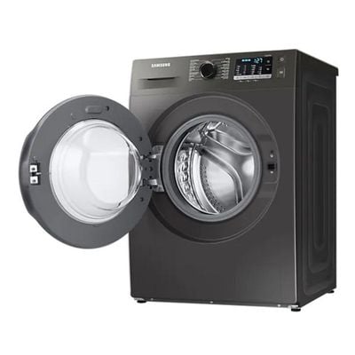 Front Loading Washer 8Kg 1400RPM Ecobubble Hygiene Steam DIT Inox Color Black Door