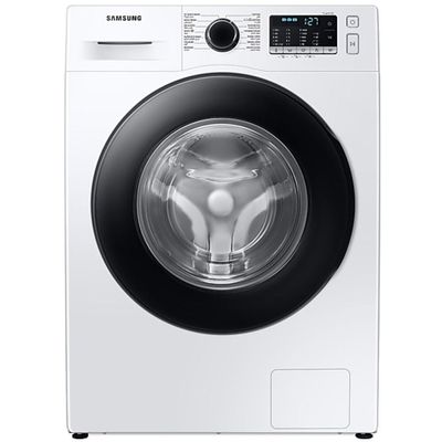 Front Loading Washer 9Kg 1400RPM Ecobubble Hygiene Steam DIT White Color Black Door