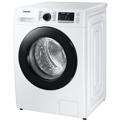 Front Loading Washer 9Kg 1400RPM Ecobubble Hygiene Steam DIT White Color Black Door