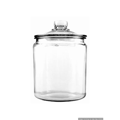 Anchor Hocking 0.5 Gallon Heritage Hill Jar with Glass Lid