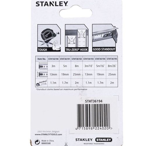 Stanley Measuring Tape 5 Metre
