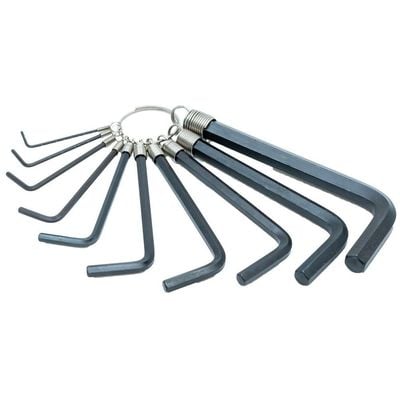 Stanley 10 Piece Hex Key Ring Set