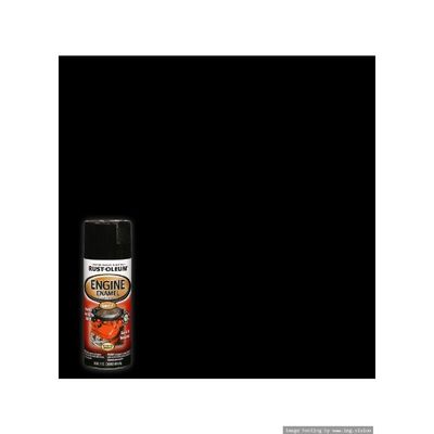 RustOleum Auto Engine Enamel Black Gloss 12Oz