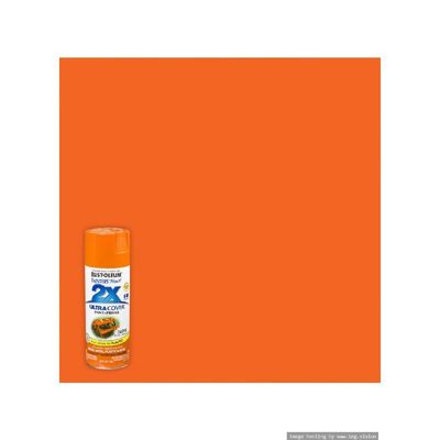 RustOleum PT 2X Ultra Cover Gloss Real Orange 12Oz