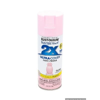 RustOleum PT 2X Ultra Cover Gloss Candy Pink 12Oz