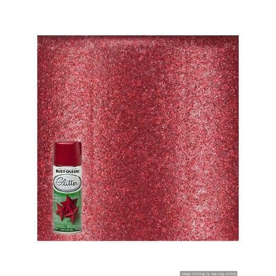 RustOleum Glitter Bright Red 10.25Oz