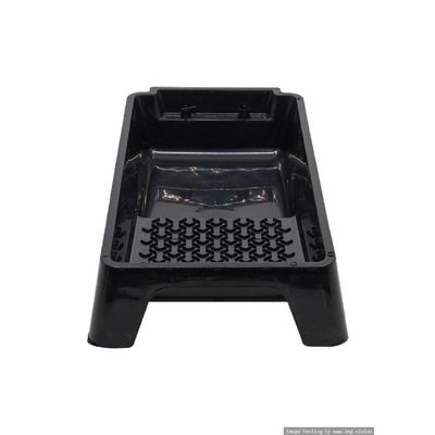 Roll Roy 4 inch Plastic Paint Tray Black
