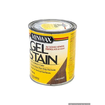 Minwax Gel Stain Chestnut Quart