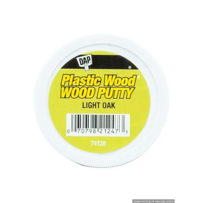 DAP Plastic Wood Putty 3.7 Ounce Light Oak