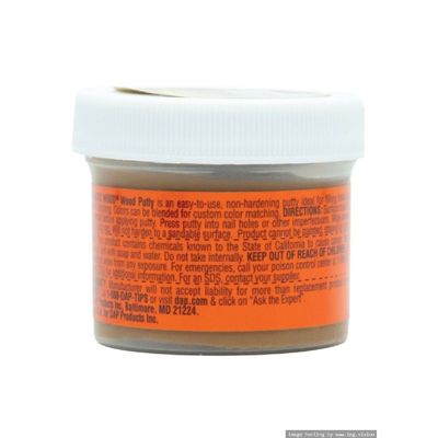 DAP Plastic Wood Putty 3.7 Ounce Maple