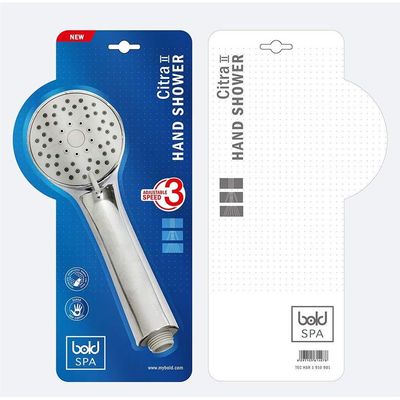 Bold Citra II Hand Shower Shower Head Silver