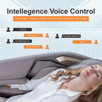 ARES uClass Massage Chair + iPower Gun Massager  (Gray/Beige)