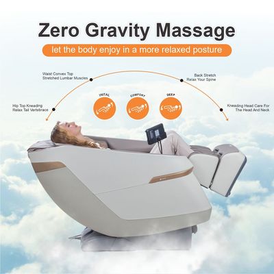 ARES uClass Massage Chair + iPower Gun Massager  (Gray/Beige)