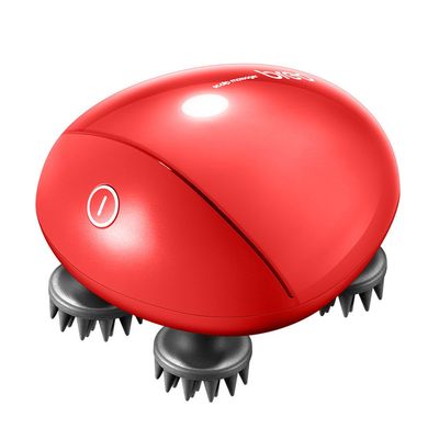 Breo Portable Mini Scalp Massager - Waterproof (Red)