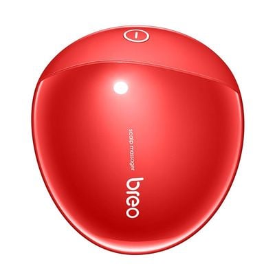 Breo Portable Mini Scalp Massager - Waterproof (Red)