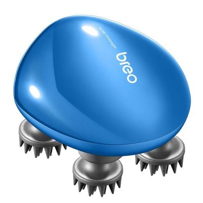 Breo Portable Mini Scalp Massager - Waterproof (Blue)