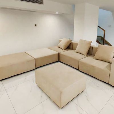 Gronlid 8 Seater Sectional Sofa - Brown
