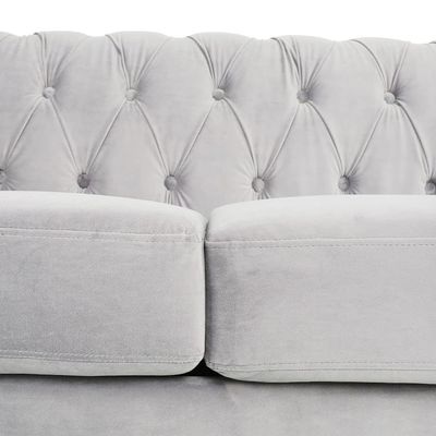 Aria Imperial 3-Seater Sofa - Grey