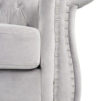 Aria Imperial 3-Seater Sofa - Grey