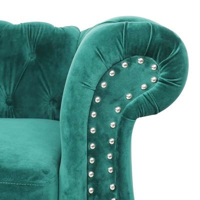 أريكة الكرنك إريا إمبريال 3 مقاعد - أخضر