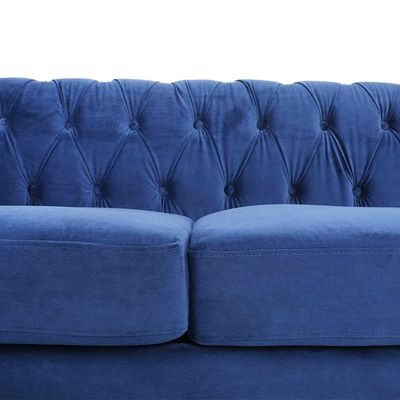 أريكة الكرنك إريا إمبريال 3 مقاعد - أزرق