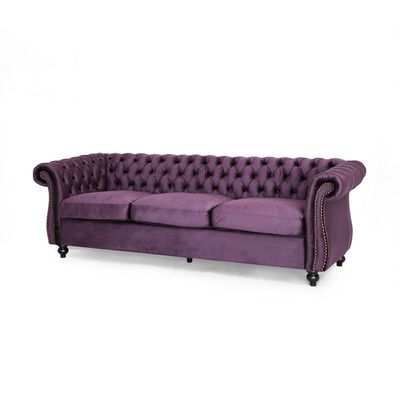 Aria 3-Seater Sofa - Purple