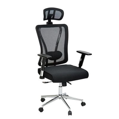 Mesh Executive Office Home Chair 360Â° Swivel Ergonomic Adjustable Height Lumbar Support Back K-9982