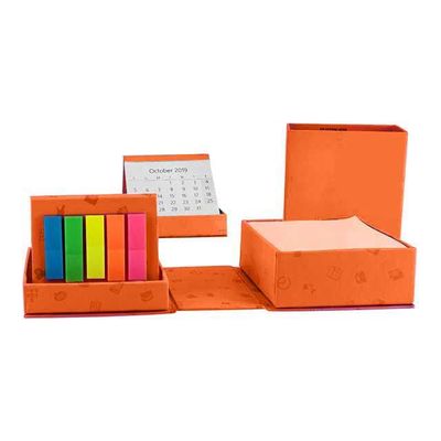 Eco-Neutral - Kalmar Memo/Calendar Cube - Orange