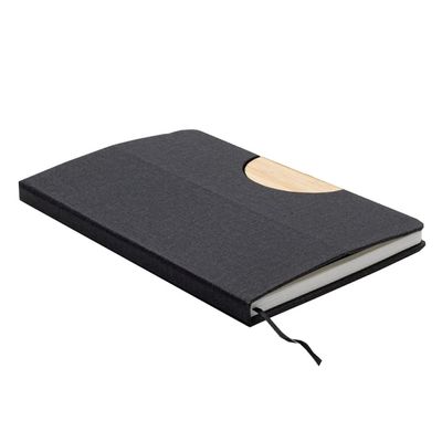 Eco-Neutral - Stade A5 Hard Cover Notebook W/ Folding Phone Stand