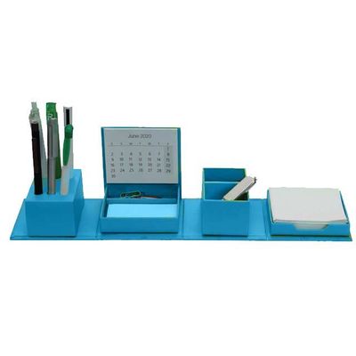 Eco-Neutral - Vernon Desktop Memo Cube - Blue