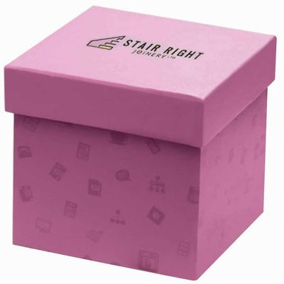 Eco-Neutral - Vernon Desktop Memo Cube - Pink