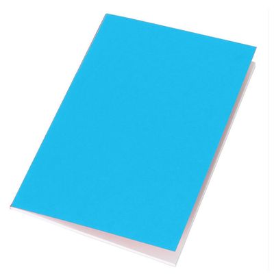Pack of 12 - Eco-Neutral - Vinica A5 Notebook  - Aqua Blue