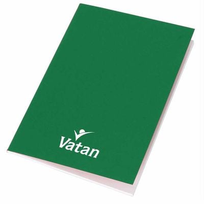 Pack of 12 - Eco-Neutral - Vinica A5 Notebook  - Green