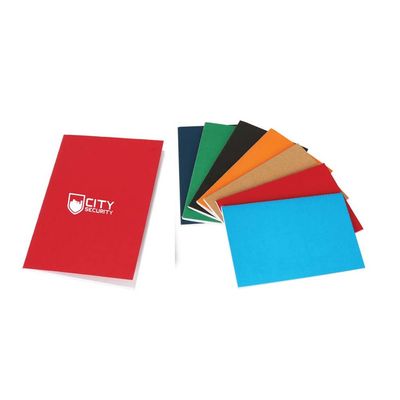 Pack of 12 - Eco-Neutral - Vinica A5 Notebook  - Orange