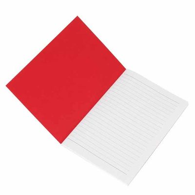 حزمة من 12 قطعة - محايدة للبيئة - دفتر Vinica A5 - أحمر