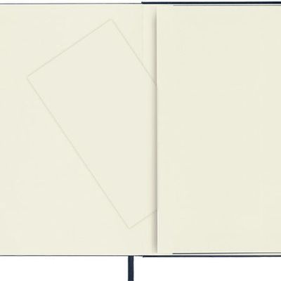 Moleskine - Hard Cover Ruled Notebook - Medium - Prussian Blue