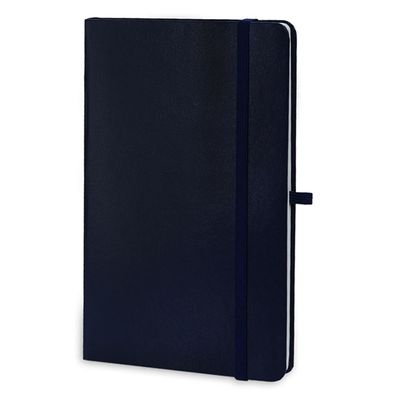 Pack of 5 - Santhome - Bukh A5 Hardcover Ruled Notebook  - Navy Blue