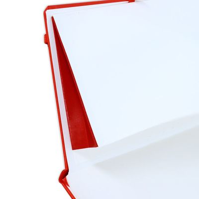 Pack of 5 - Santhome - Bukh A5 Hardcover Ruled Notebook  - Red
